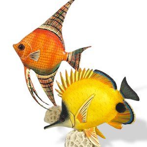 Home Décor Hand Painted Tropical Fish